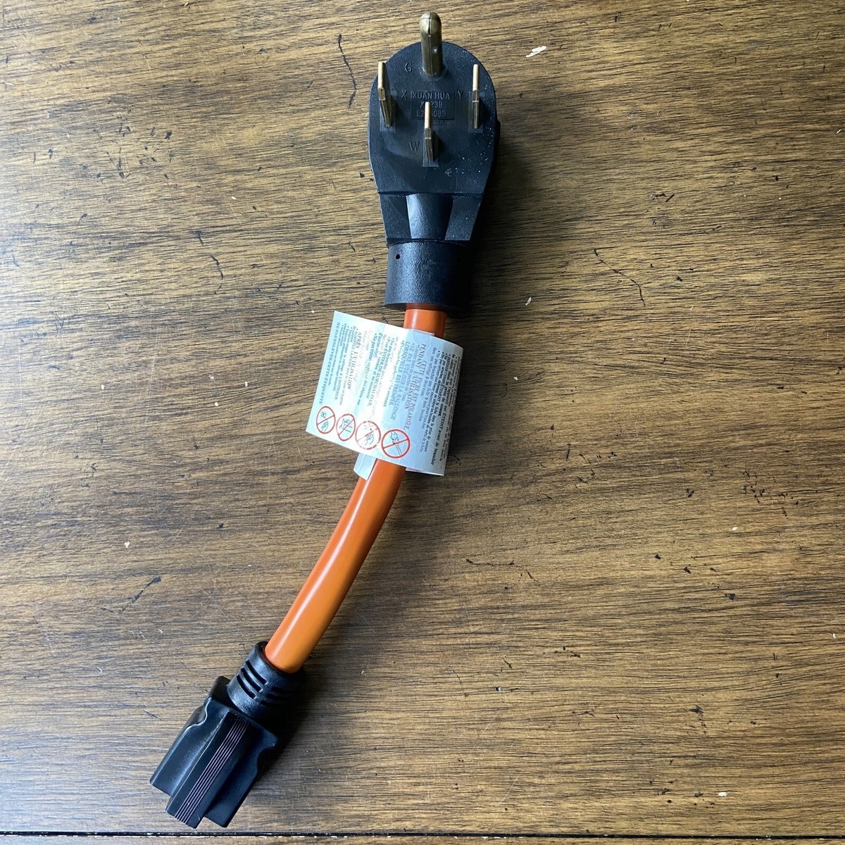 NEMA 14-50 to 6-20 6-15 Adapter 14-50P 6-20R Plug Pigtail pin