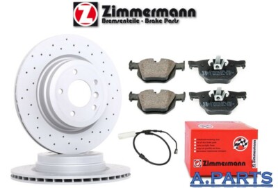 Zimmermann brake set complete ø 336 mm WK drilled rear BMW 3 Series E90 E92 335 X1