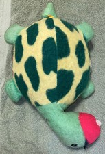 Vtg Plush Turtle Made in Korea