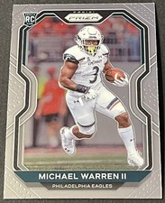 🔥🔥2020 Panini Prizm MICHAEL WARREN II Rookie Base RC #345 Philadelphia Eagles