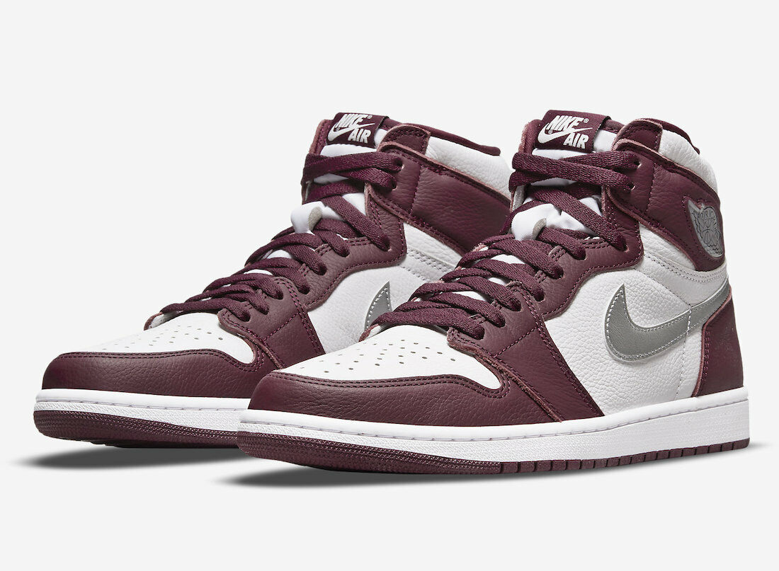 Nike Air Jordan 1 Retro High OG 'Bordeaux' Men's Sneaker 555088-611