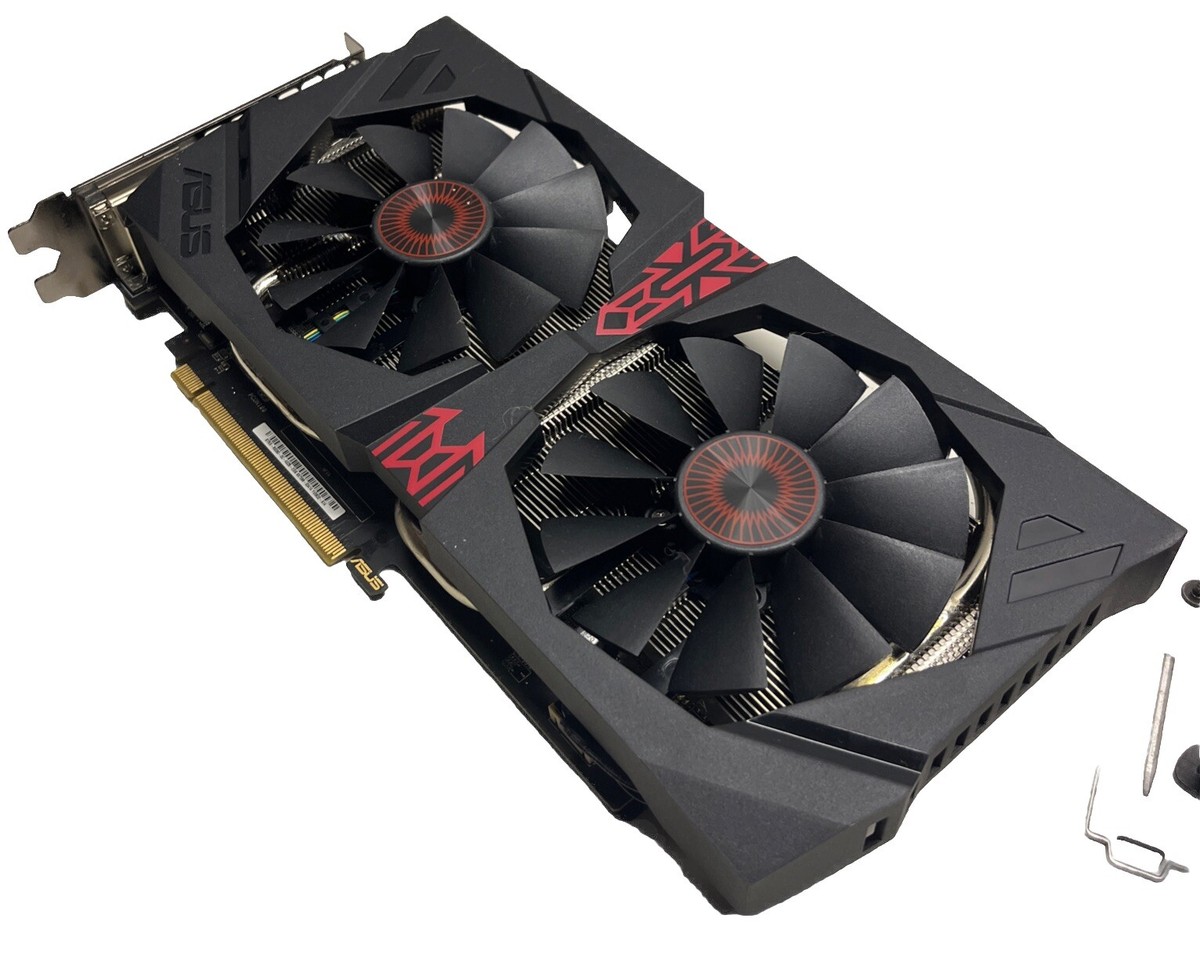 PCパーツ ASUS STRIX-R9380-DC2OC-4GD5-GAMING ASUS AMD Radeon R9380 4GB GDDR5 Graphics Card (STRIX-R9380