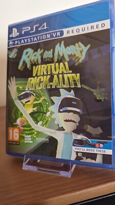 Rick and Morty: Virtual Rick-Ality (Sony PlayStation 4, 2017) *NEU* *Sealed*