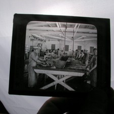 Keystone View Co (Cleaning Salmon) MAGIC LANTERN SLIDE #227 Exc