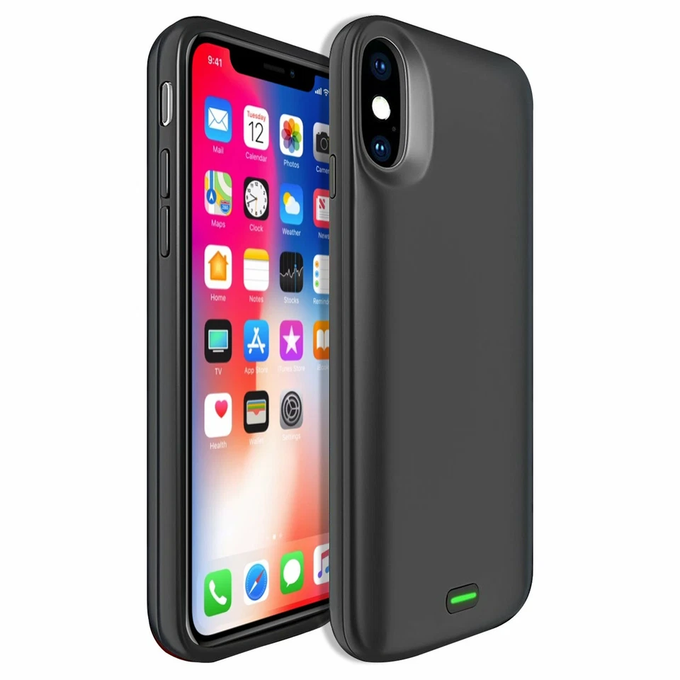 Funda de alimentación externa recargable iPhone X, XS para Apple iPhone X, XS Foto 2 de 4