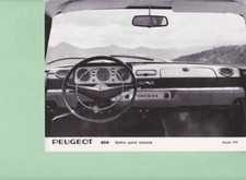 photo de presse / press photo original Peugeot 404 Grand Tourisme 1970