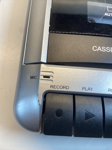 Jensen MCR-100 Kassettenabspielgerät Recorder getestet elektrischer Stecker und Handbuch - Bild 10 von 11