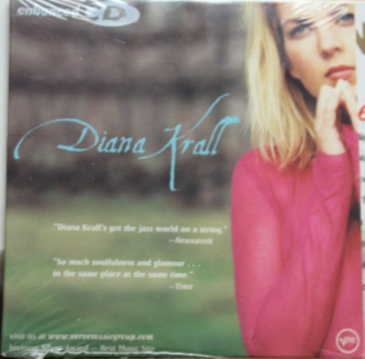 DIANA KRALL LIMITED EDITION PROMO AUDIO CD [NEW SEALED] VERVE JAZZ [173]