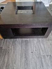 Large wooden coffee table used. Decent Condition, Minor Scratches