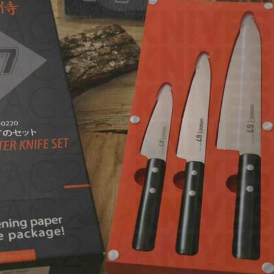 Samura 67 Set 3-tlg. (Koch-Gewinde-Spelucchino) Kitcken knives C670S67220