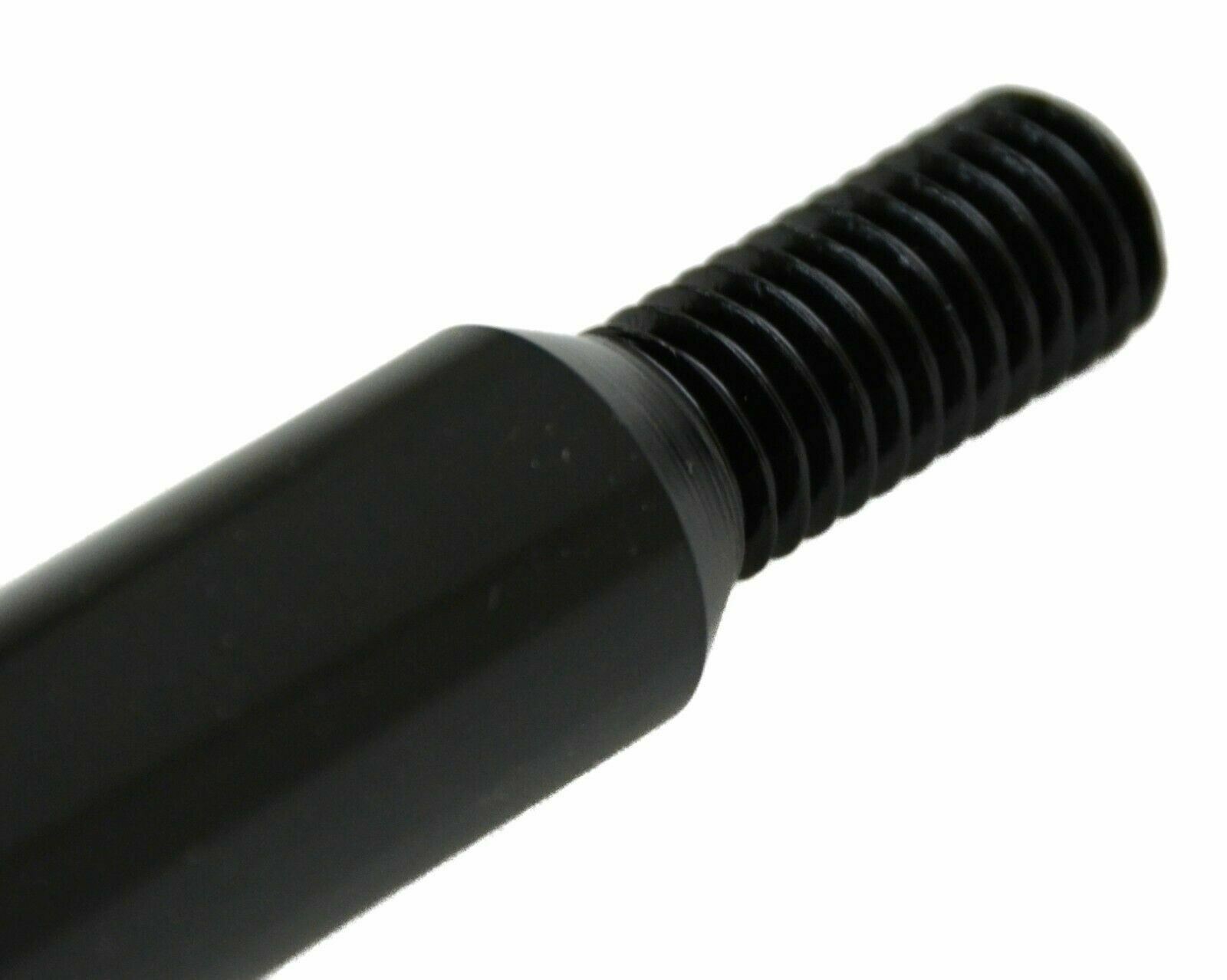 Gear Shifter Shaft Extension 6" Black Steel 1/2" 13UNC Thread 3/4 O.D