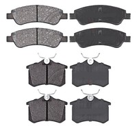 Set BeläGe Schuhe BremsbeläGe Vorne Und Hinten FüR Citroen DS3