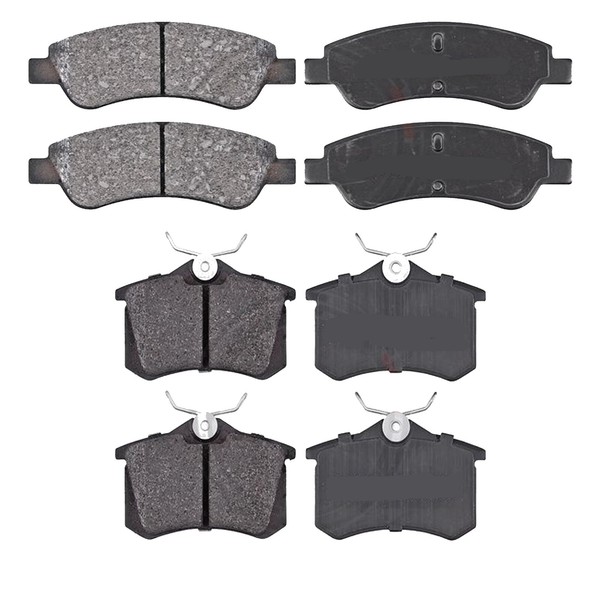 Set BeläGe Schuhe BremsbeläGe Vorne Und Hinten FüR Citroen DS3-image