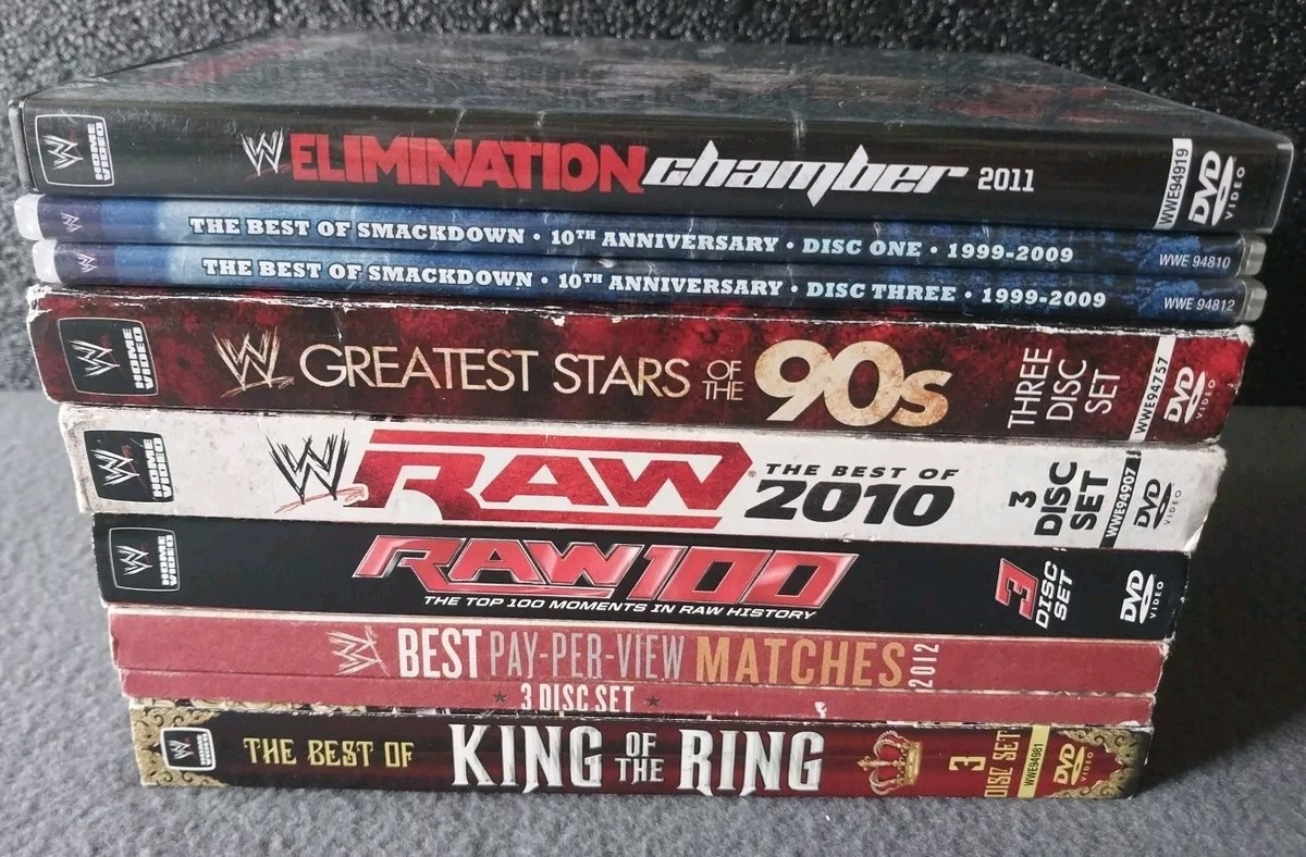 WWE RAW & SMACKDOWN 3枚組DVDセット (計6枚) WWE RAW & SMACKDOWN 3枚組DVDセット (計6枚)