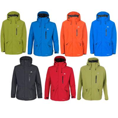 Herren Trespass CORVO wasserdichte winddichte Wanderjacke / Mantel