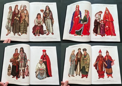 2021 Evolución de la ropa ucraniana Disfraz Folk Ucrania Libro Álbum Raro 1100 - Imagen 14 de 24