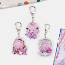 Hot Anime Honkai Impact 3 Elysia Cosplay Pendant Itabag Keychain Collection Gift