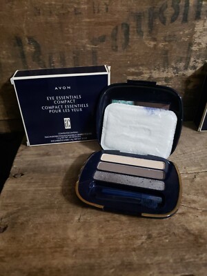 Vintage 1998 Avon Eye Essentials Compact Eyeshadow -The Browns- READ DESCRIPTION