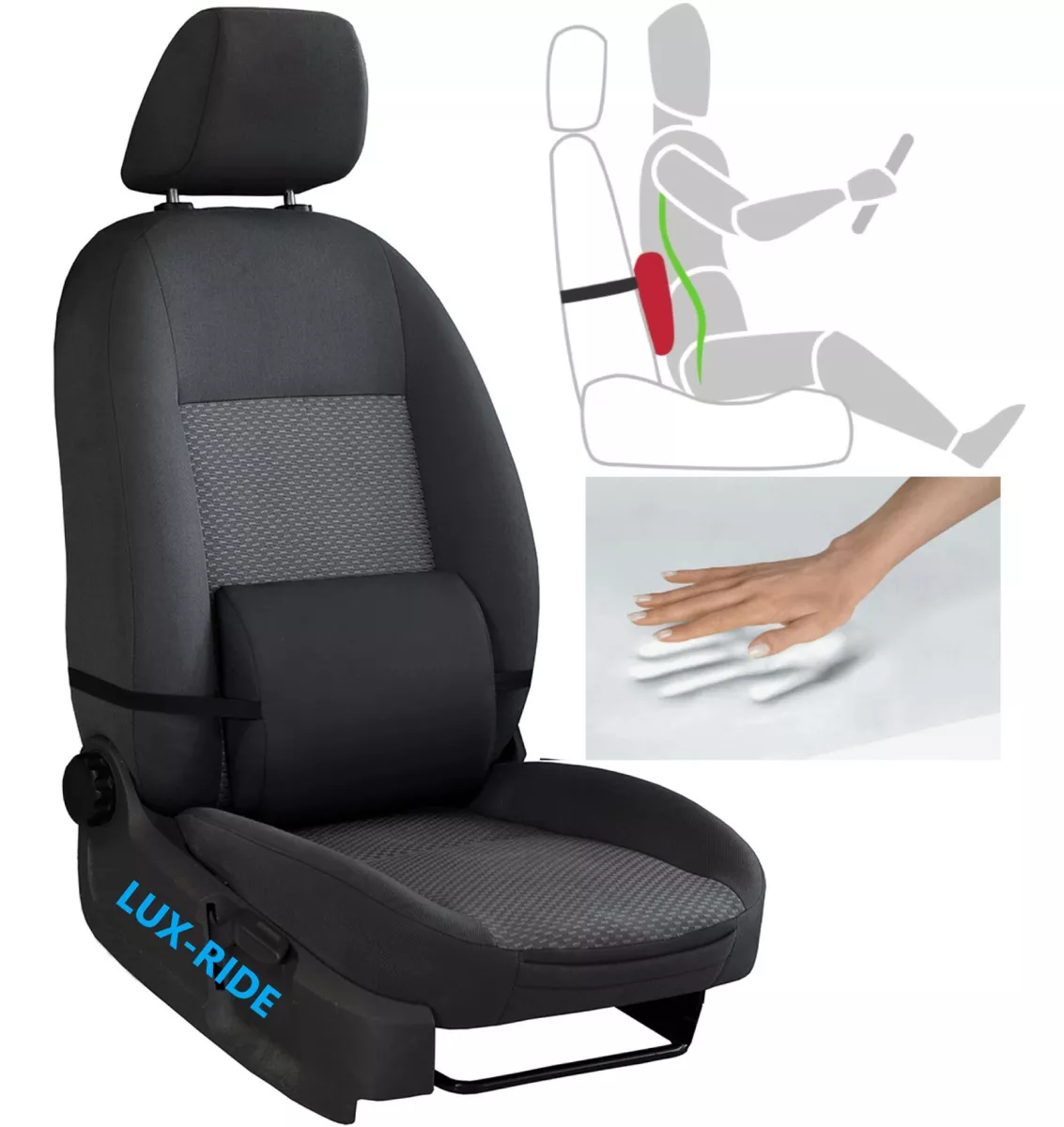 Komfort Cushion  Seat Back Cushion for Drivers.