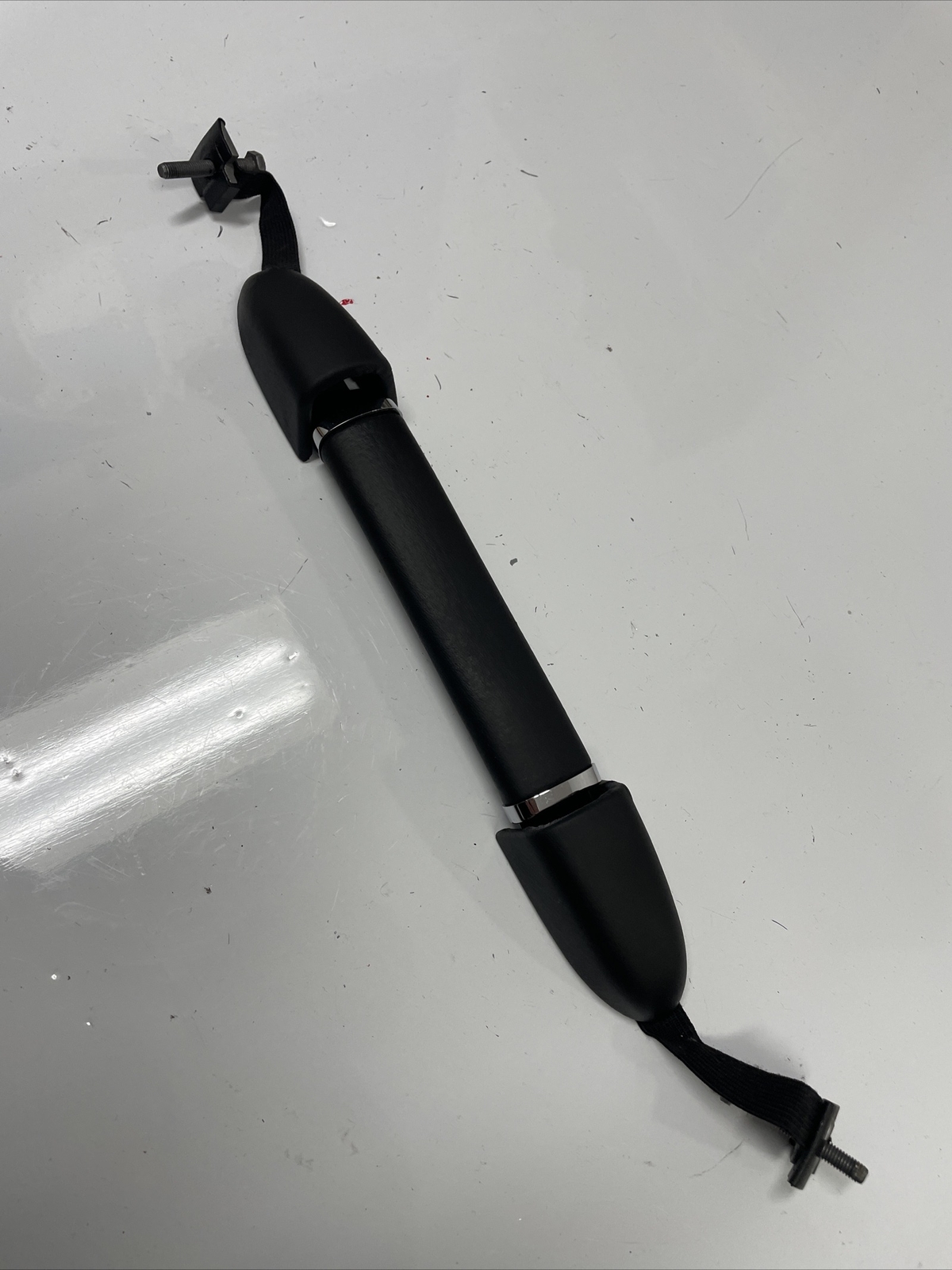 2014 Bentley Continental Flying Spur OEM Black Leather Roof Grab Handle 2014-18