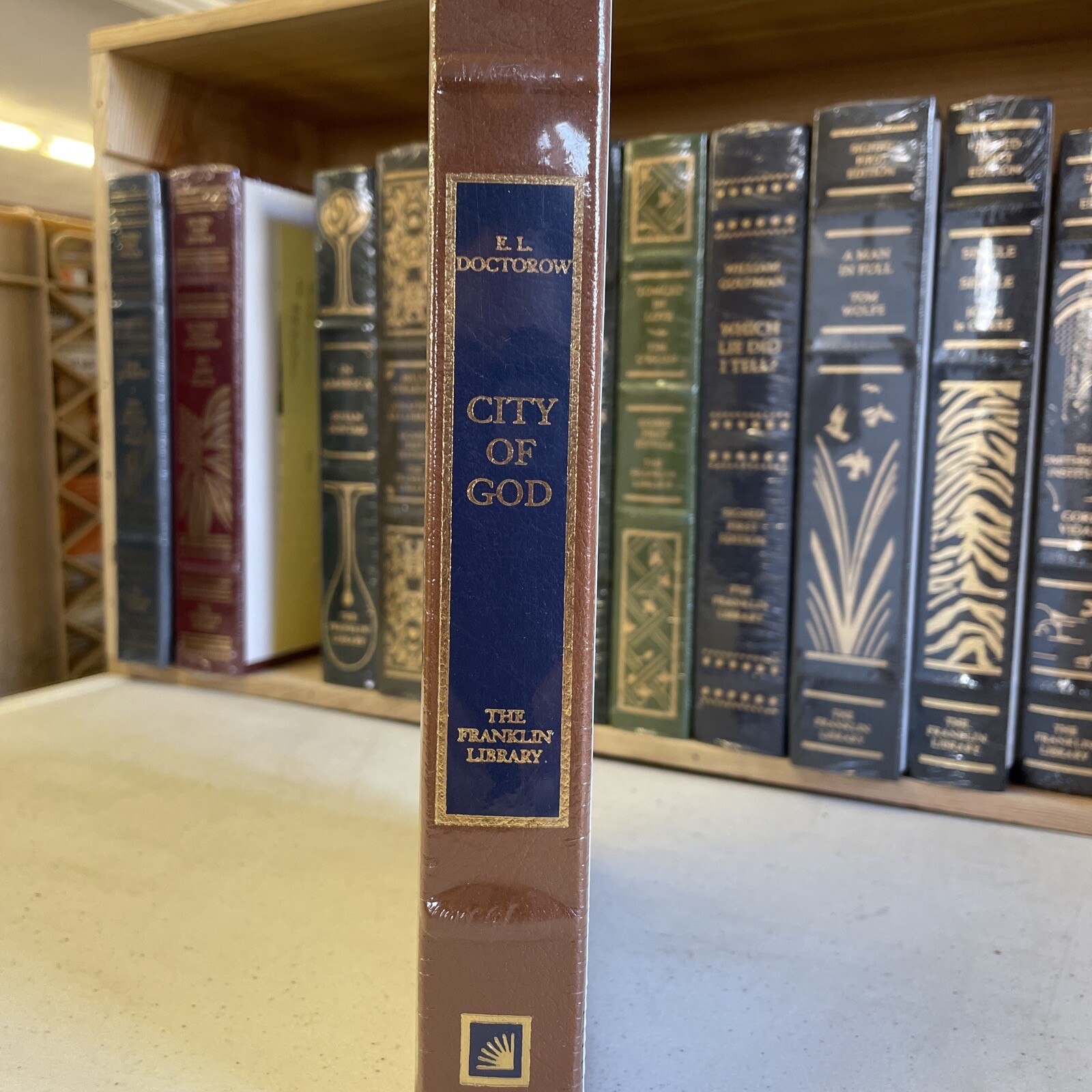 SIGNEDCity Of God E L Doctorow First Edition Book Franklin Library New Sealed eBay