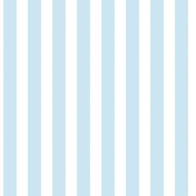 G78405 - Tiny Tots 2 Regency Stripe Sky Blue Galerie Wallpaper