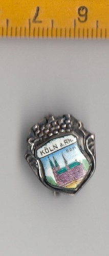 Vintage GERMANY pin badge brooches Deutschland Anstecknadeln Brosche #4 Heraldic - Picture 53 of 98