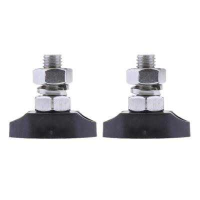 2 Stück Junction Block   Edelstahl isolierter Anschlussbolzen 8 mm M8