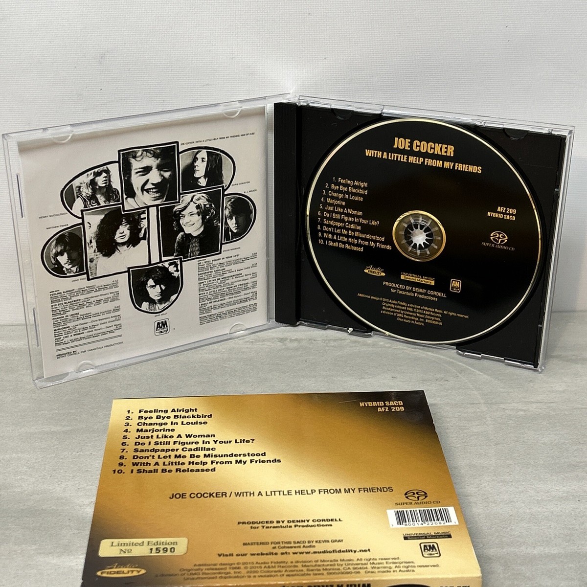 洋楽 Joe Cocker 1st Audio Fidelity SACD Joe Cocker - Joe Cocker Audio Fidelity SACD (Hybrid, Remastered