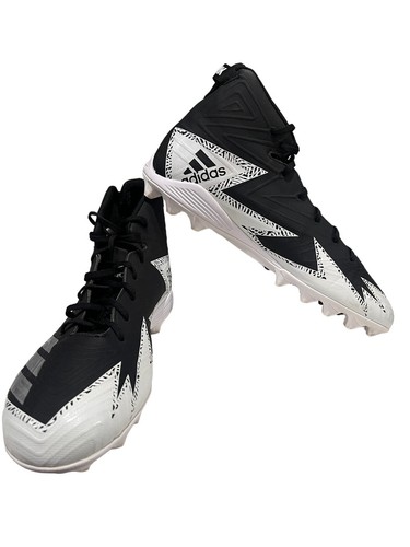 Adidas Football Cleats Men’s Size 15 Freak Carbon Mid Black White BY3874