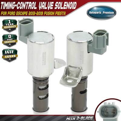 2Pcs Engine Variable Valve Timing (VVT) Solenoid for Ford Escape Fusion Fiesta