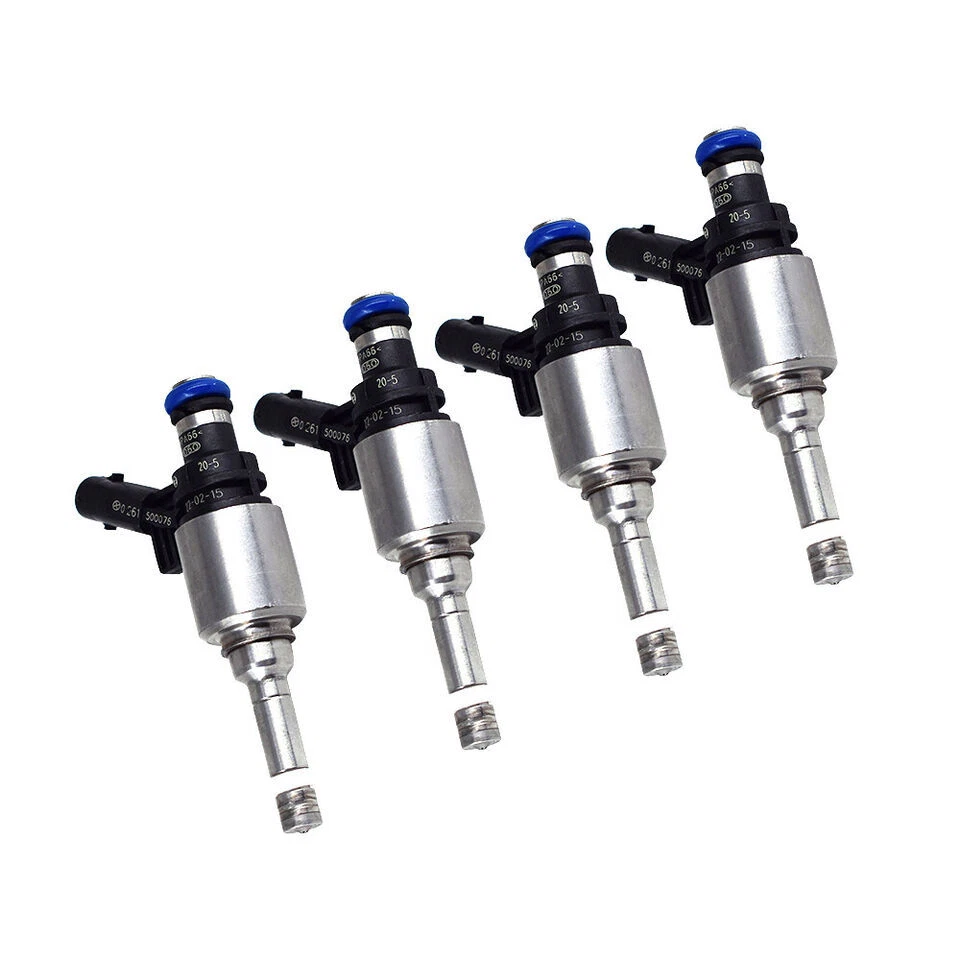 4Pcs OEM BOSCH 06H906036G Fuel Injectors Fits Audi A4 TT VW Jetta Golf CCTA 2.0T - Image 2 of 4