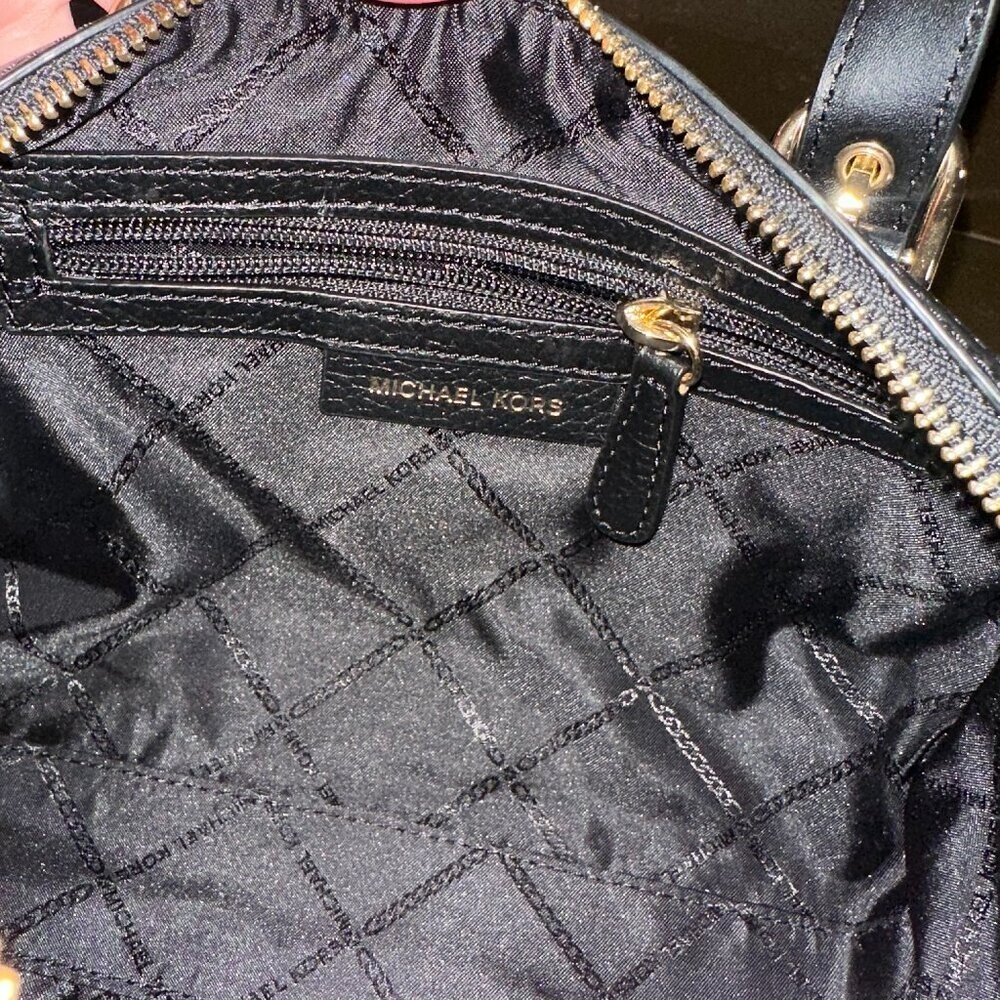 Michael Kors Stanton Patchwork Leather Studded Me… - image 8