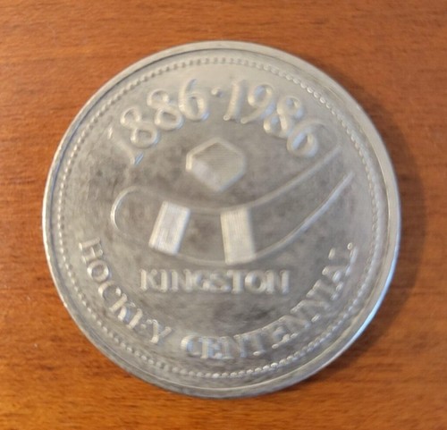 Hockey Centennial 1886-1986 Kingston ON Commemorative Dollar - Bild 2 von 2