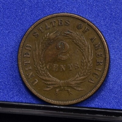 1867 Two Cent Piece - VF (#58202-L) | eBay