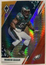 2021 PANINI PHOENIX FIRE BURST BRANDON GRAHAM PHILADELPHIA EAGLES #75