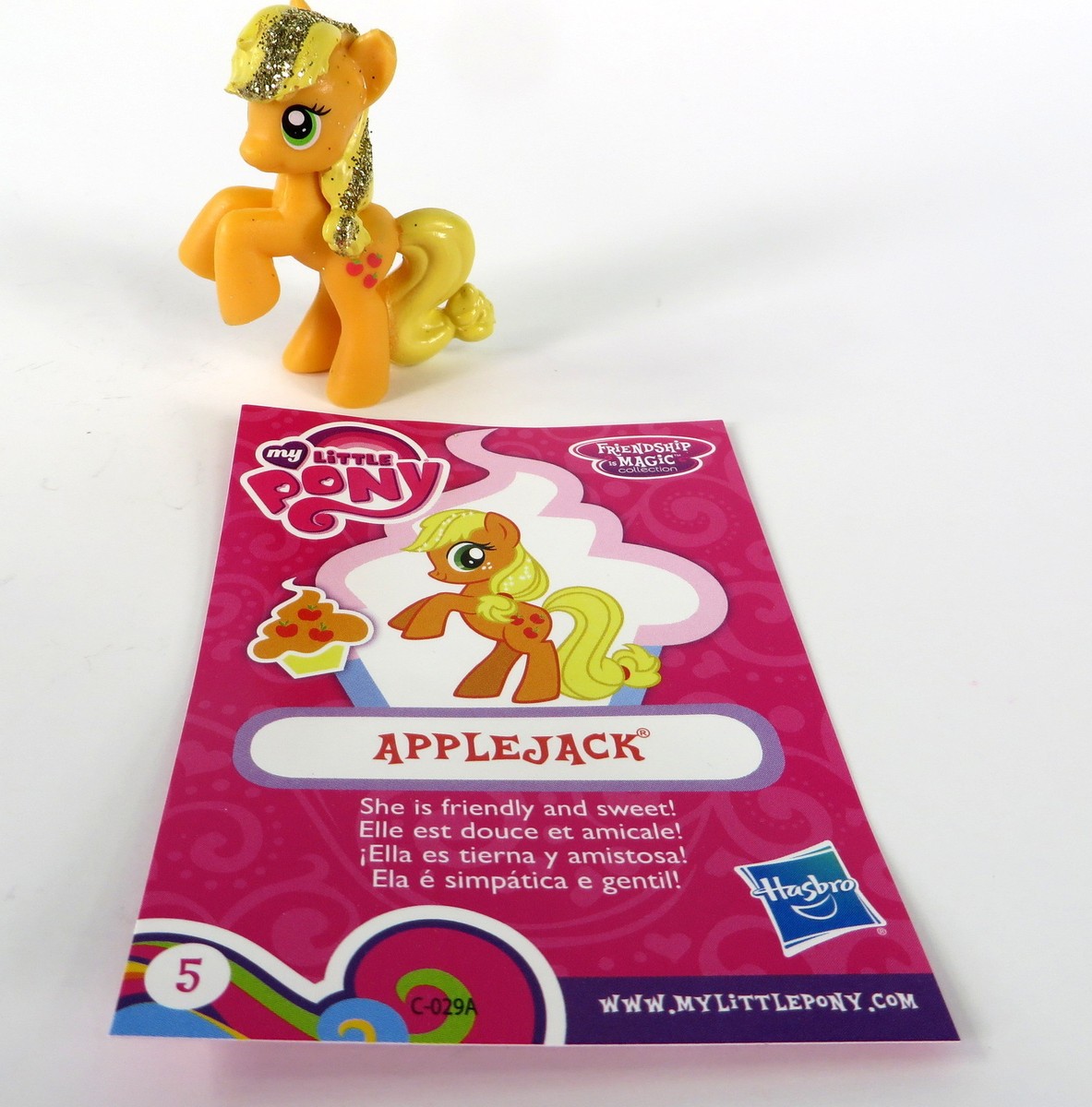 Apple Jack #5 Blind Bag Wave 15 MLP My Little Pony Friendship Is