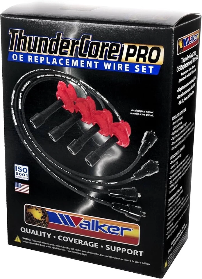 Spark Plug Wire Set for Mercedes-Benz E55 AMG (1999-2006) SLK55 AMG (2005-2011) - Image 2 of 4