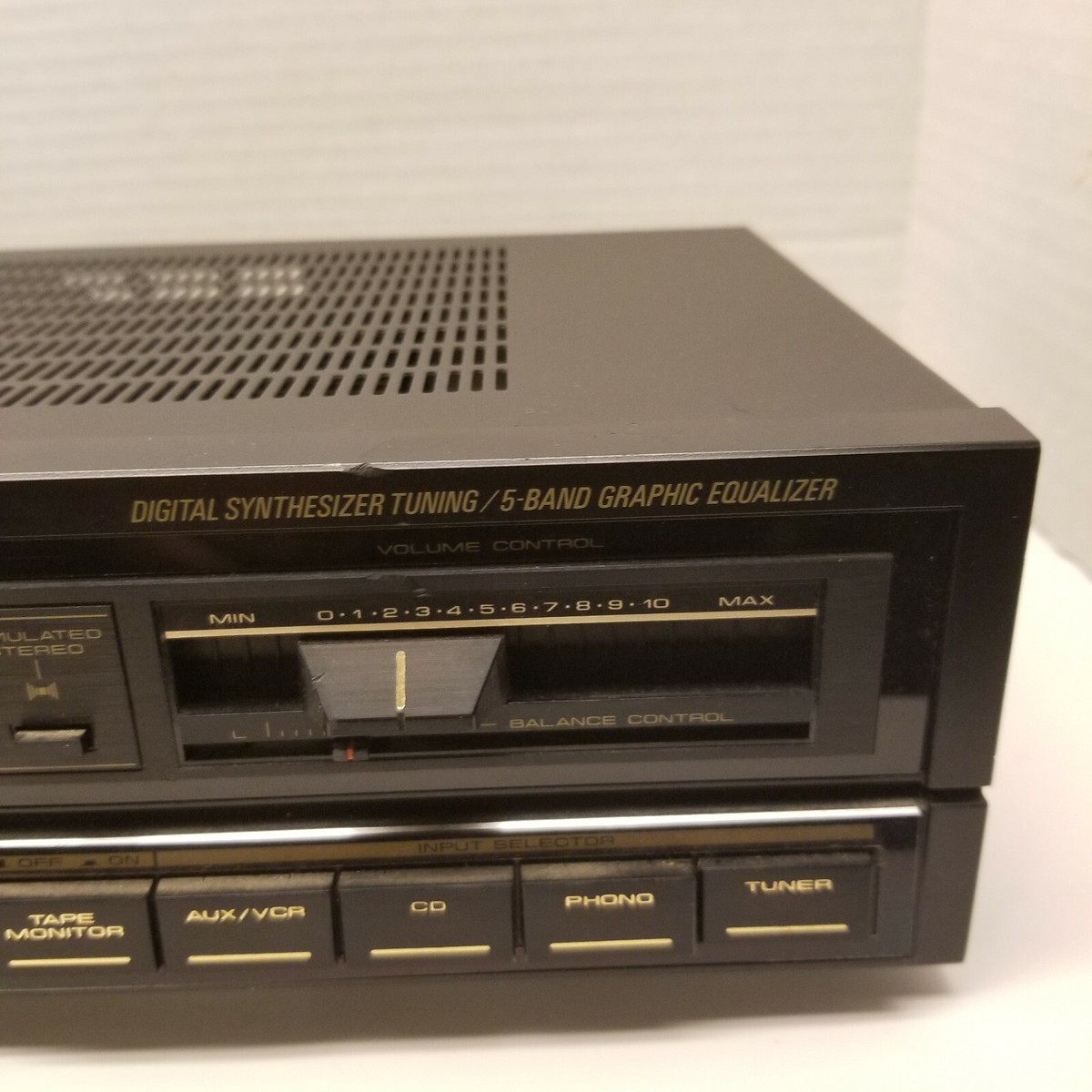 RECEPTOR ESTÉREO CONTROLADO por computadora Pioneer SX-50 de colección