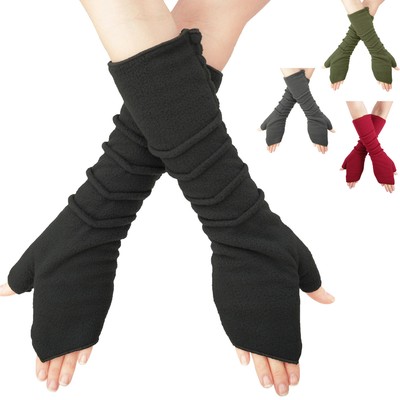 Armstulpen Damen Fleece Handstulpen von PUREWONDER Design Nr 21