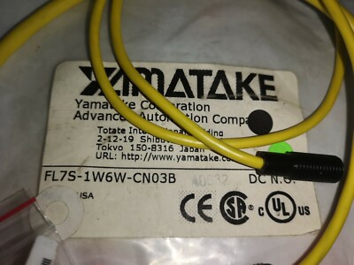 Yamatake Fl7S-1W6W-CN03B 1 Stück Neu Yamatake / Azbil Näherungsschalter 