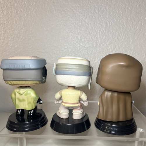 Funko Pop! Star Wars LUKE SKYWALKER Lot Hoth #34 Endor #123 Hood #126 2017 Ex - Picture 6 of 9