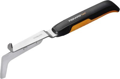 Fiskars Kleiner Fugenkratzer zum Entfernen von Unkraut und Moos, Länge: 33,8 cm