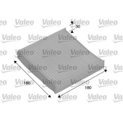 Filter Innenraumluft Valeo 698886 Valeo Essential für Daihatsu Fiat Honda Subaru