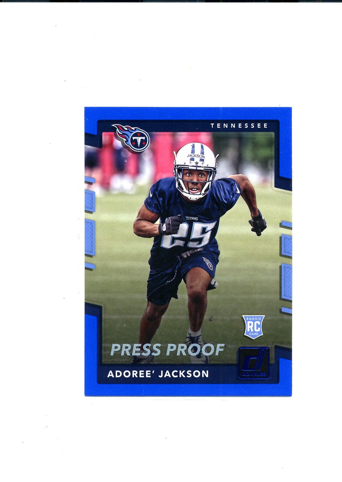 2017 Donruss Football Blue Press Proofs Vets & RC - You Pick -Compete Your Set