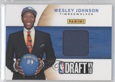 2012 Panini Father's Day Draft Day Materials Basketball Wesley Johnson #9 2u3