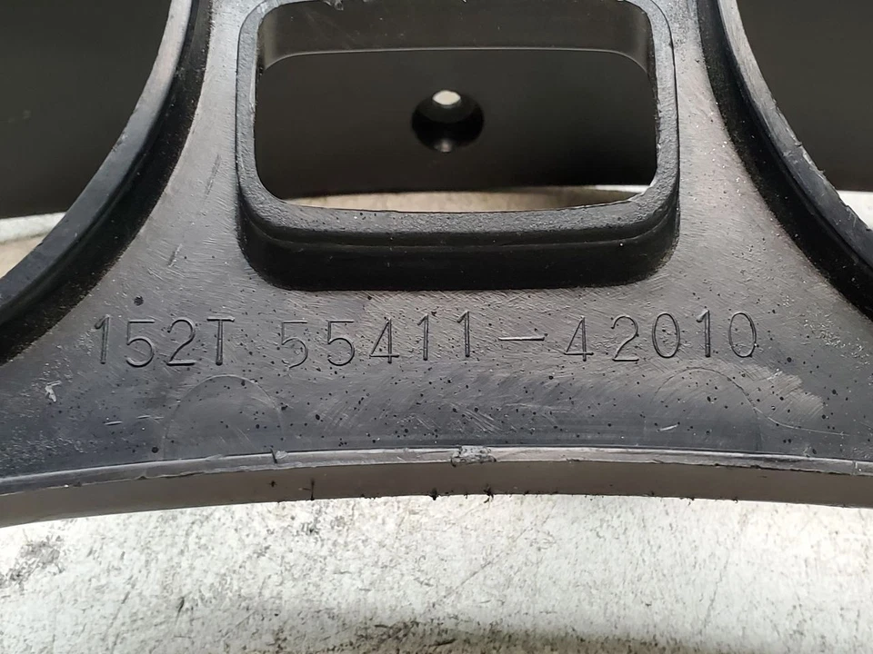 1996 Toyota Rav4 Speedometer Bezel Trim Black OEM 152T-55411-42010 - Image 3 of 4