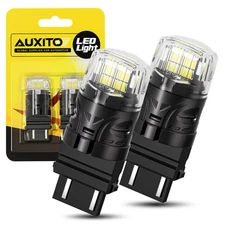 2pcs 6500K white 3157 LED DRL Turn Backup Parking Signal Light Bulb