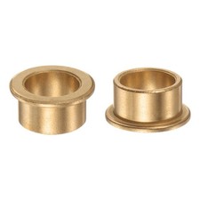 2pcs Flange Bearing Sleeve 16mm x 20mm x 12mm Bronze Self Lubricating Bushing