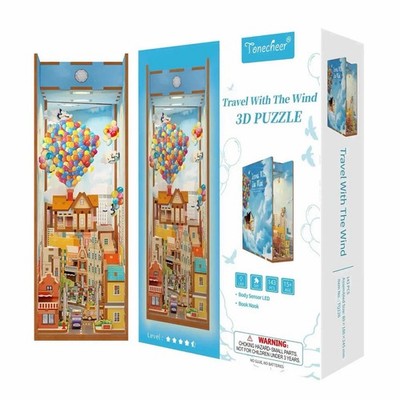 3D Puzzle Tonecheer TRAVEL WITH THE WIND 143 Pcs   US SELLER